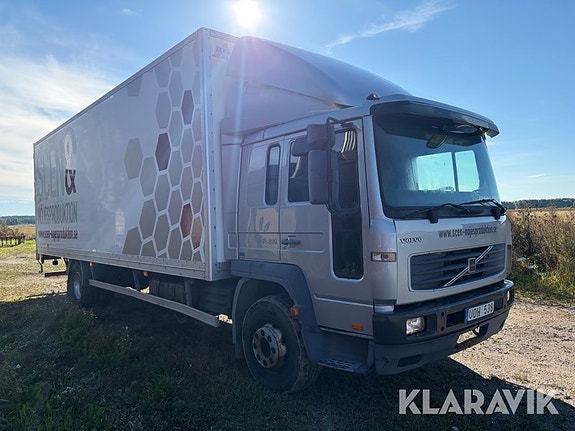 Lastbil Volvo FL615 H med bakgavellyft 4 of 6