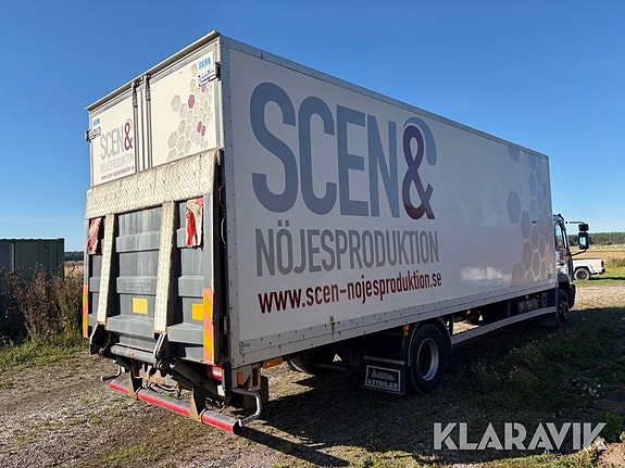 Lastbil Volvo FL615 H med bakgavellyft 6 of 6