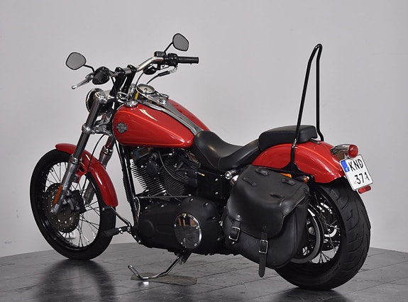 Harley-Davidson Wide Glide Vance & Hines Slip-on / Sissybar / Läderväska 5 of 18