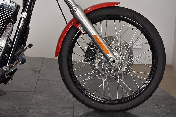 Harley-Davidson Wide Glide Vance & Hines Slip-on / Sissybar / Läderväska 9 of 18