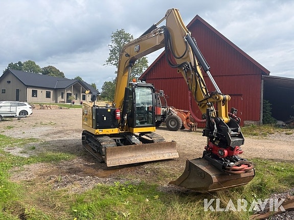 Bandgrävare CAT 307,5 med Rototilt och 3 reds 2 of 6