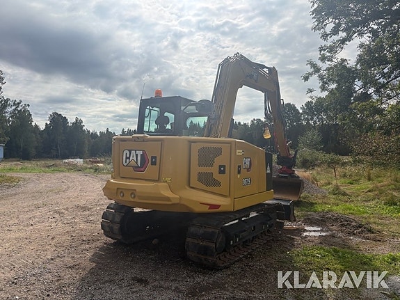 Bandgrävare CAT 307,5 med Rototilt och 3 reds 3 of 6