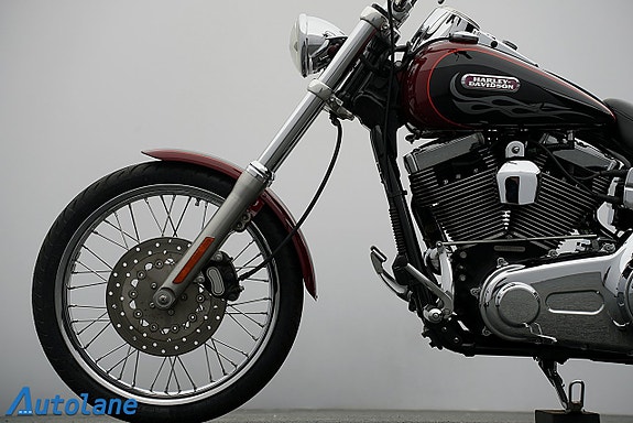 Harley-Davidson Wide Glide *Nyservad, Sissybar, Sidoväskor 13 of 26