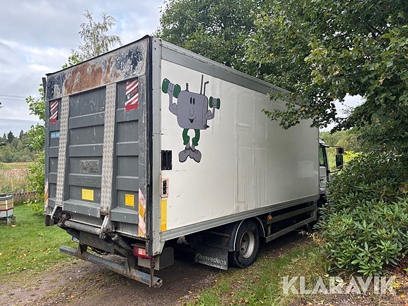Lastbil Volvo FL6 L 4X2 med bakgavellyft 4 of 6