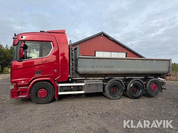 Lastväxlare Scania R580 8x4/ Bergsflak 13,5kb 2 of 6