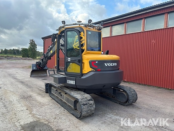 Grävmaskin Volvo ECR88D 2 of 6