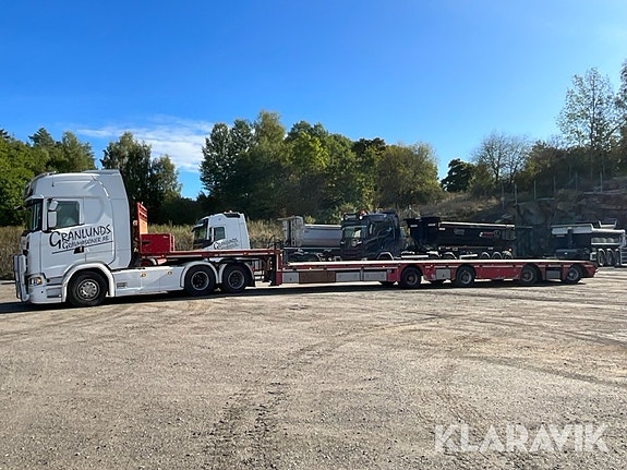 Dragbil med jumbotrailer Scania S730 Langendo 2 of 6