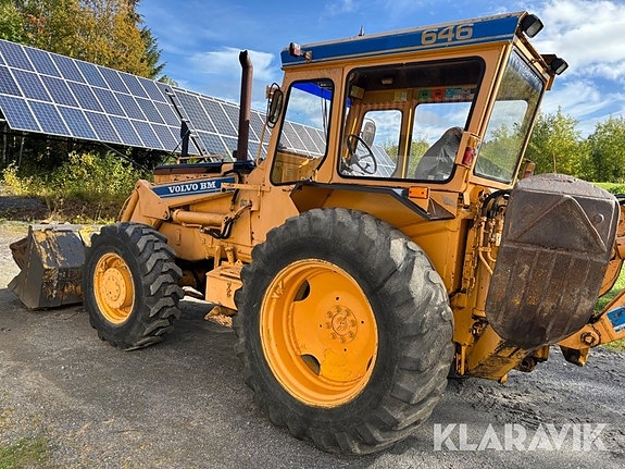 Grävlastare Volvo BM 646 med redskap 2 of 6