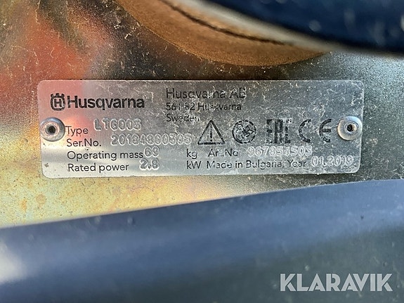 Markvibrator Husqvarna LT6005 4 of 6