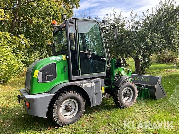 Hjullastare Skipsna ZL08F med skopa och vikpl 4 of 6