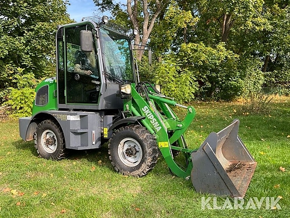 Hjullastare Skipsna ZL08F med skopa och vikpl 2 of 6