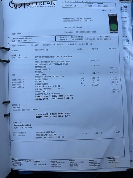 Toyota Avensis 24 of 26