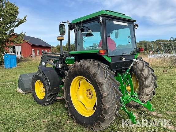Traktor med lastare John Deere 2850 6 of 6