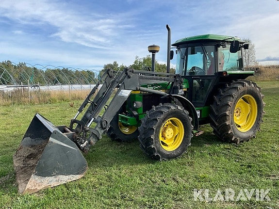 Traktor med lastare John Deere 2850
