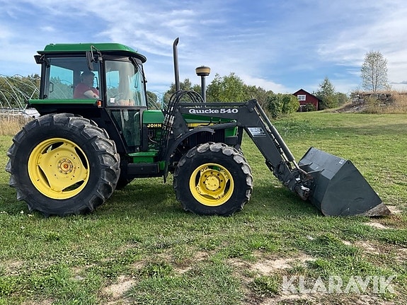 Traktor med lastare John Deere 2850 4 of 6