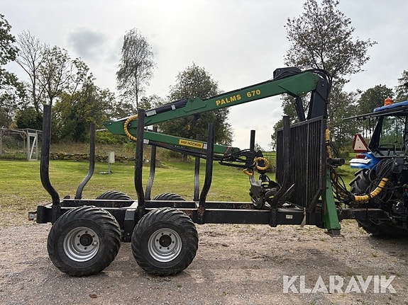Huggarvagn Palms 110 & 670 Kran 4 of 6
