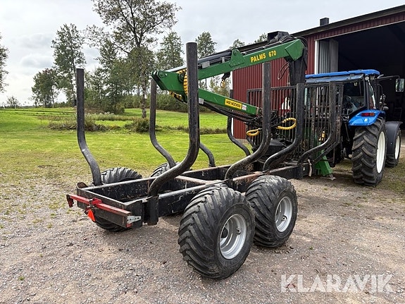 Huggarvagn Palms 110 & 670 Kran 3 of 6