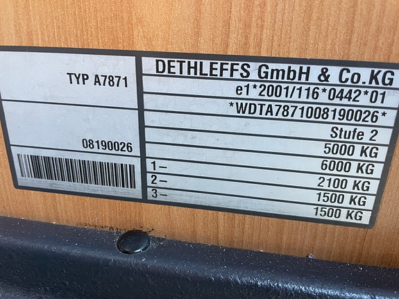 Dethleffs 7871 25 of 25