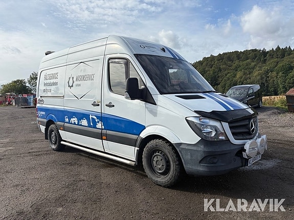 Skåpbil Mercedes-Benz Sprinter 316 med inredn 3 of 6