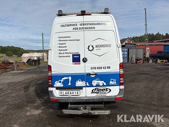 Skåpbil Mercedes-Benz Sprinter 316 med inredn 6 of 6
