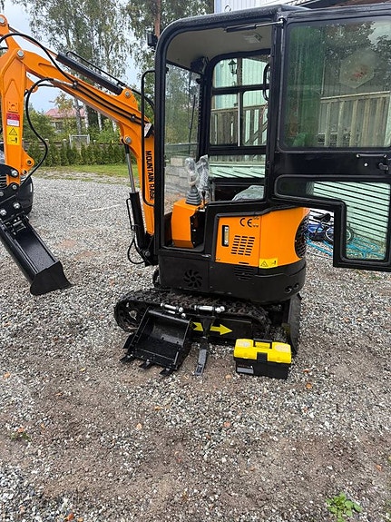 Minigrävare Mountain Raise MR10 (1 ton) – Hytt, Bomvik & Til 2 of 12