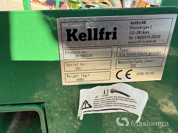 Ridbaneharv 3 Punkt Kellfri 17 of 17