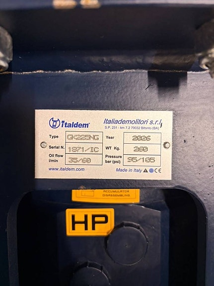 Hydraulhammare ItalDem 3 of 8