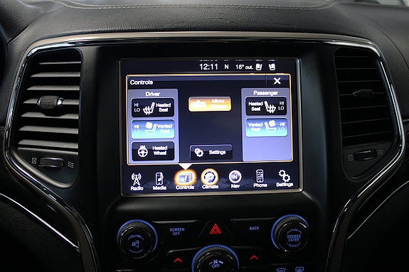 Jeep Grand Cherokee 3.0 V6 CRD Overland Stage 1 | 300 ch annoncés | BVA | Toit panoramique | Suspension pneumatique | Sièges ventilés | Régulateur adaptatif