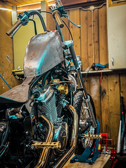 Honda VT600C Shadow Chopper 7 of 8