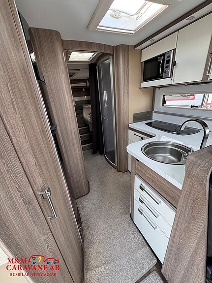 Kabe Travel Master I 860 LGB Långbädd 7 of 12