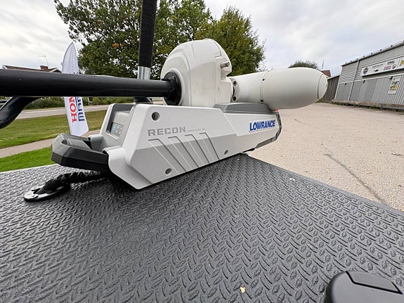Finval 540 Bass Angler Dubbelkonsol den enda med 150hk Honda 12 of 12