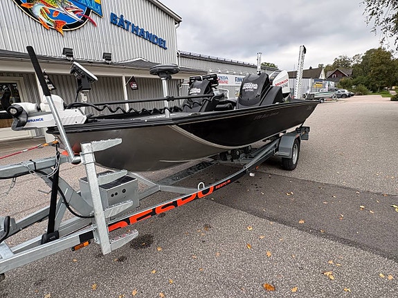 Finval 540 Bass Angler Dubbelkonsol den enda med 150hk Honda 3 of 12