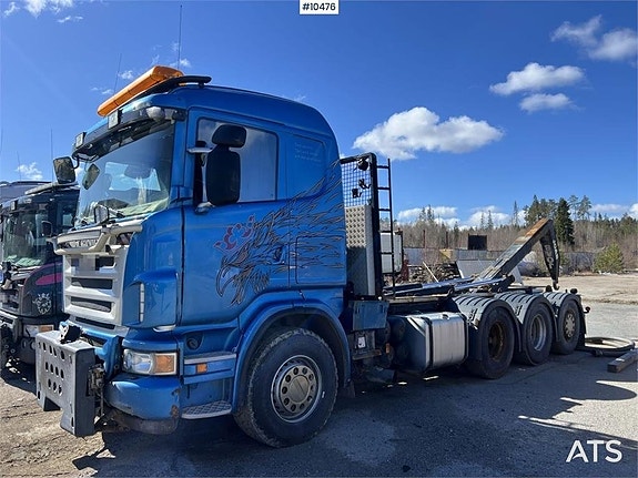 SCANIA R480 Lastväxlare med plogutrustning (164,000:- ex mom 8 of 24