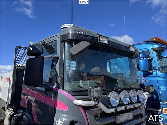 SCANIA P380 Tippbil med plogutrustning (244,000:- ex moms) 18 of 24