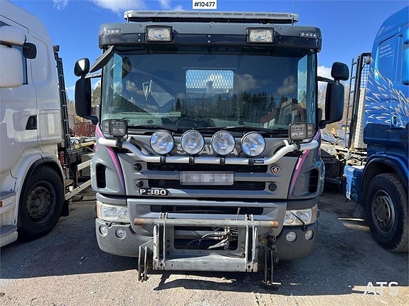 SCANIA P380 Tippbil med plogutrustning (244,000:- ex moms) 3 of 24