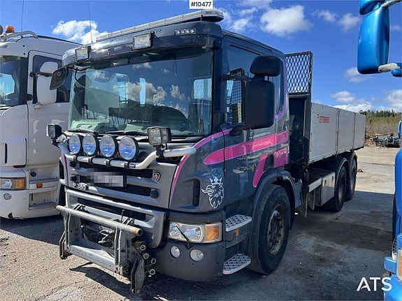 SCANIA P380 Tippbil med plogutrustning (244,000:- ex moms) 14 of 24