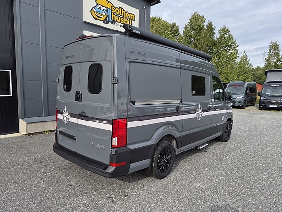 Westfalia Sven Hedin 50 Years MAN chassis, 163 hk, automat, dieselvärme, 2x Litium 6 of 26