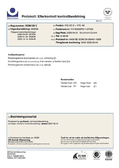 Volvo V70 6 of 6