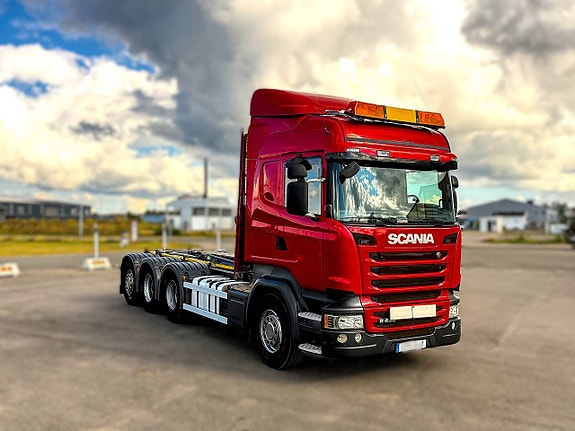 Scania R490 Tridem Lastväxlare Euro 6 7 of 9