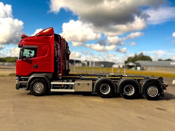 Scania R490 Tridem Lastväxlare Euro 6 3 of 9