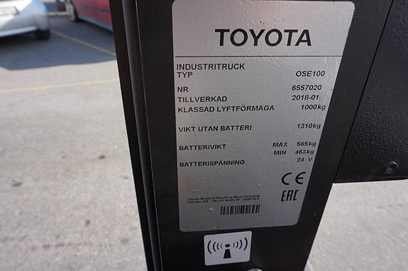 Toyota OSE100 4 of 9