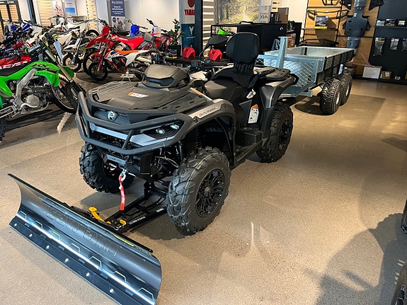 Can-Am MAX PRO XU HD10 SKOGSPAKET inkl plog samt skogsvagn med insats 2 of 4