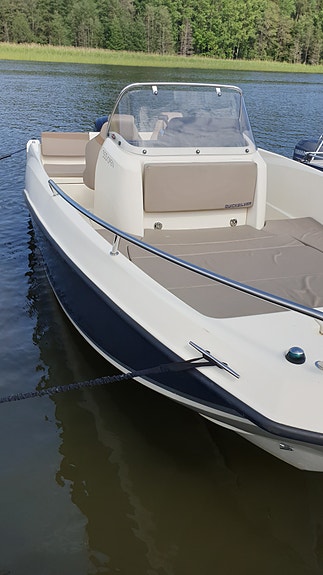 Quicksilver 555 Activ Open med Mercury 100 CT mkt utrustning få timmar toppen! 13 of 15