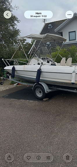 Bayliner Trophy 1903 CC – 150 hk Force + 30-trailer + Lowrance – höstpris 9 of 11