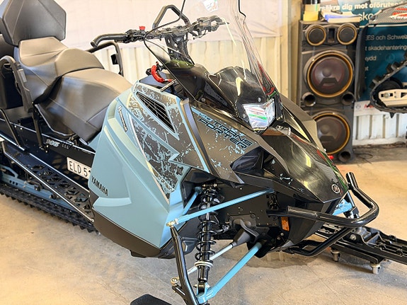 Yamaha Transporter 400 NYSKICK 23 Mil /Elstart/Dragkrok/Box/Dubbeldyna 900:-/mån Frakt -23 7 of 13