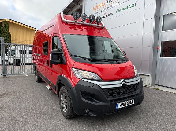 Citroën JUMPER 4X4 (165HK) H3 Cinderella-toa! Victron! Lång dubbelsäng! Hög takhöjd! Extraljus! 12V fläkt! Får köras på 19 of 23