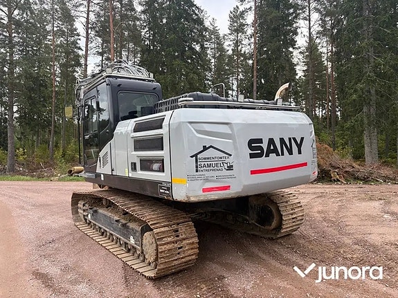 Bandgrävare SANY SY215C LC med Engcon tiltrotator 4 of 30
