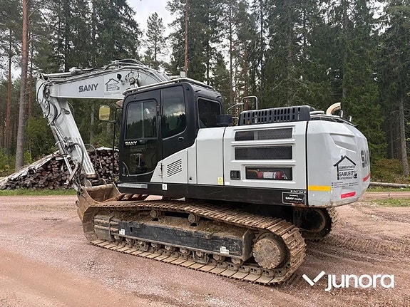 Bandgrävare SANY SY215C LC med Engcon tiltrotator 3 of 30