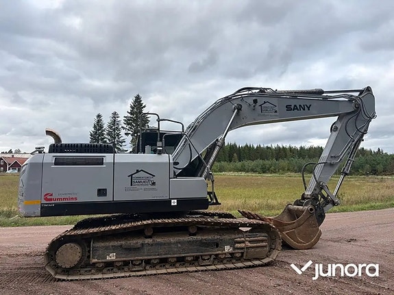 Bandgrävare SANY SY215C LC med Engcon tiltrotator 10 of 30