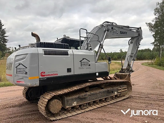 Bandgrävare SANY SY215C LC med Engcon tiltrotator 8 of 30